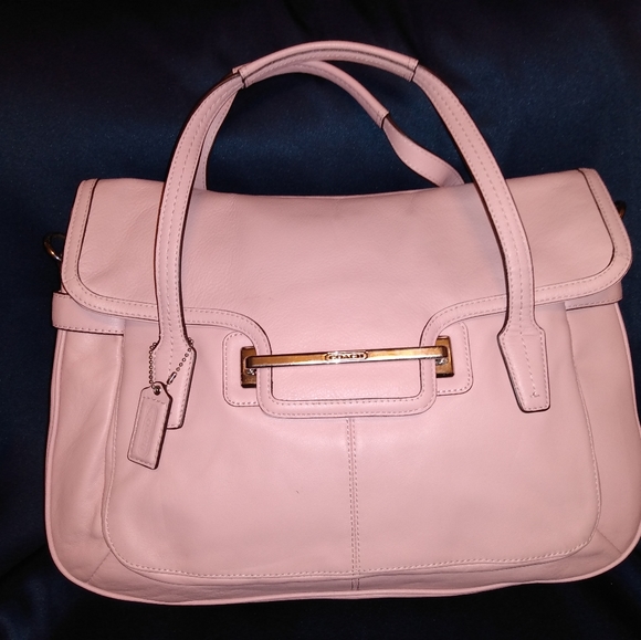 Pink Coach bag - Picture 3 of 4